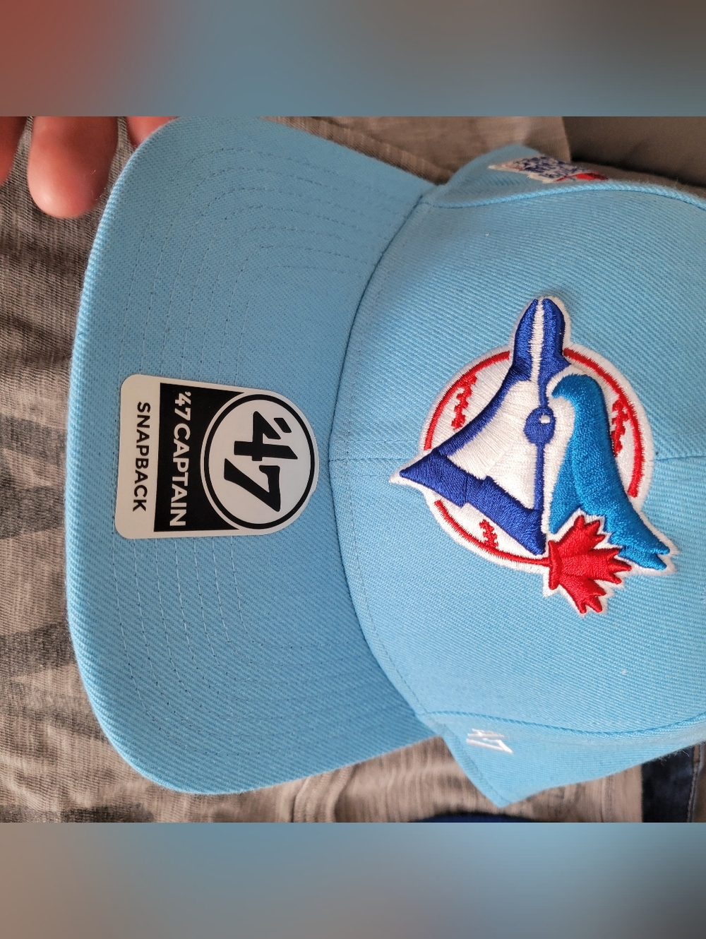 47 Blue Toronto Blue Jays Cap with Underbill Accent